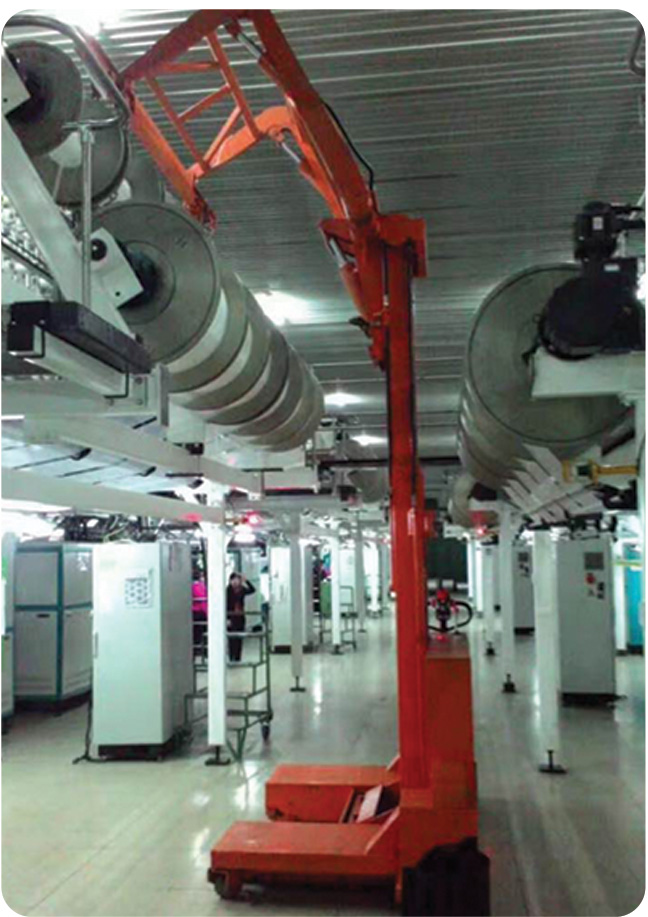 HL-JB2000型全電動經編機上軸車